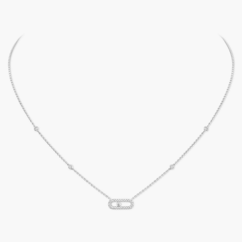 Messika Move Uno halsketting - 04708WG - 1