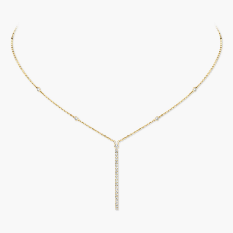 Messika Gatsby halsketting Messika Gatsby halsketting - 05448YG - 1