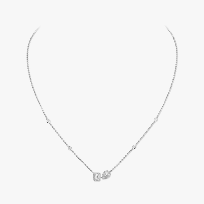 Messika My Twin halsketting - 14534WG - 1