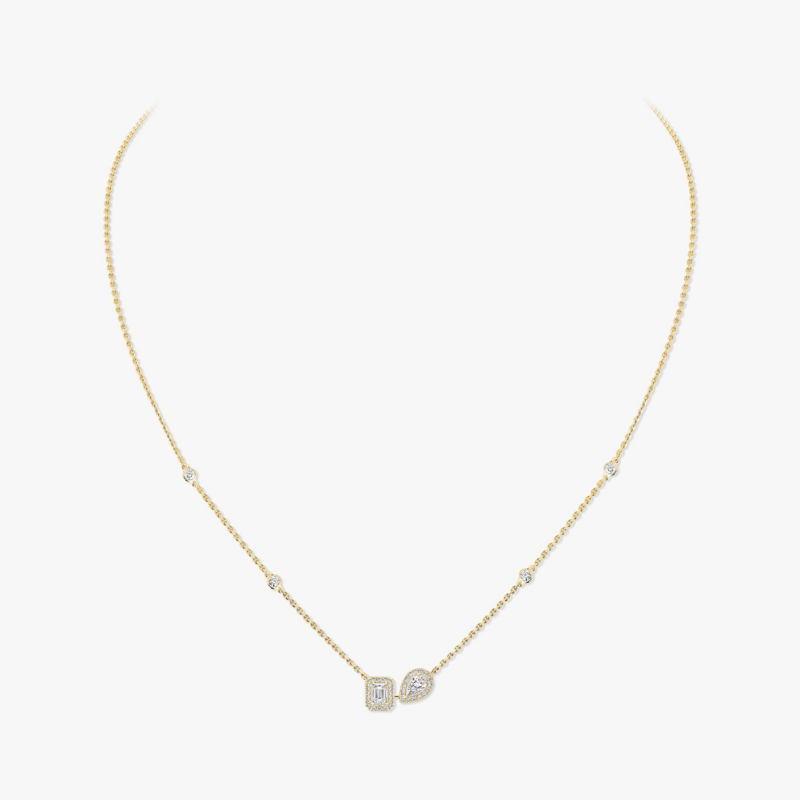 Messika My Twin halsketting - 14534YG - 1