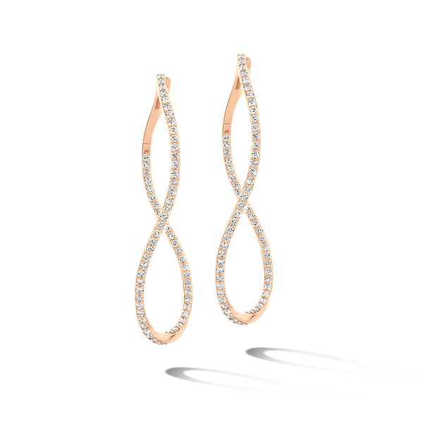 BIGLI Infinity oorbellen 23O88RDIA