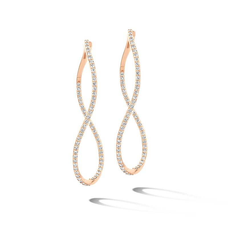 BIGLI Infinity oorbellen - 23O88RDIA - 1