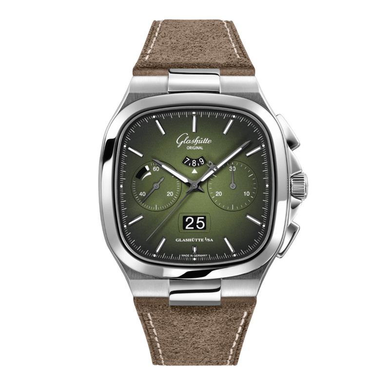 Glashütte Original Vintage Seventies Chronograph Panorama Date 40mm - 1-37-02-09-02-62 - 1