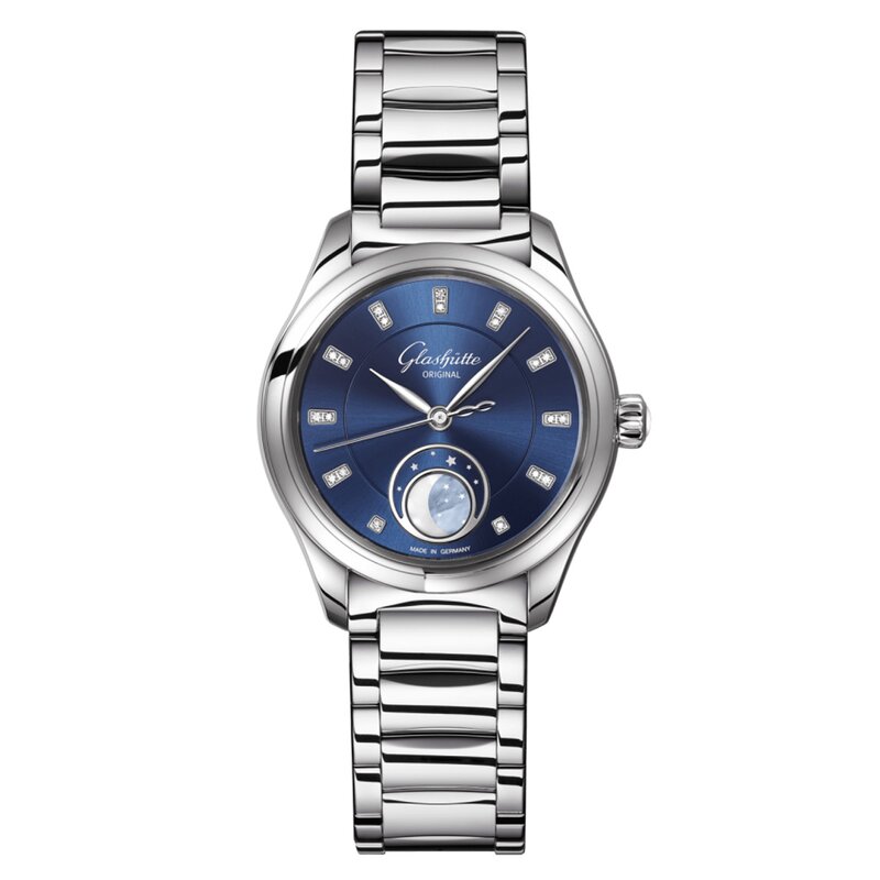 Glashütte Original Ladies Serenade Luna 32,5mm - 1-35-14-03-02-14 - 1