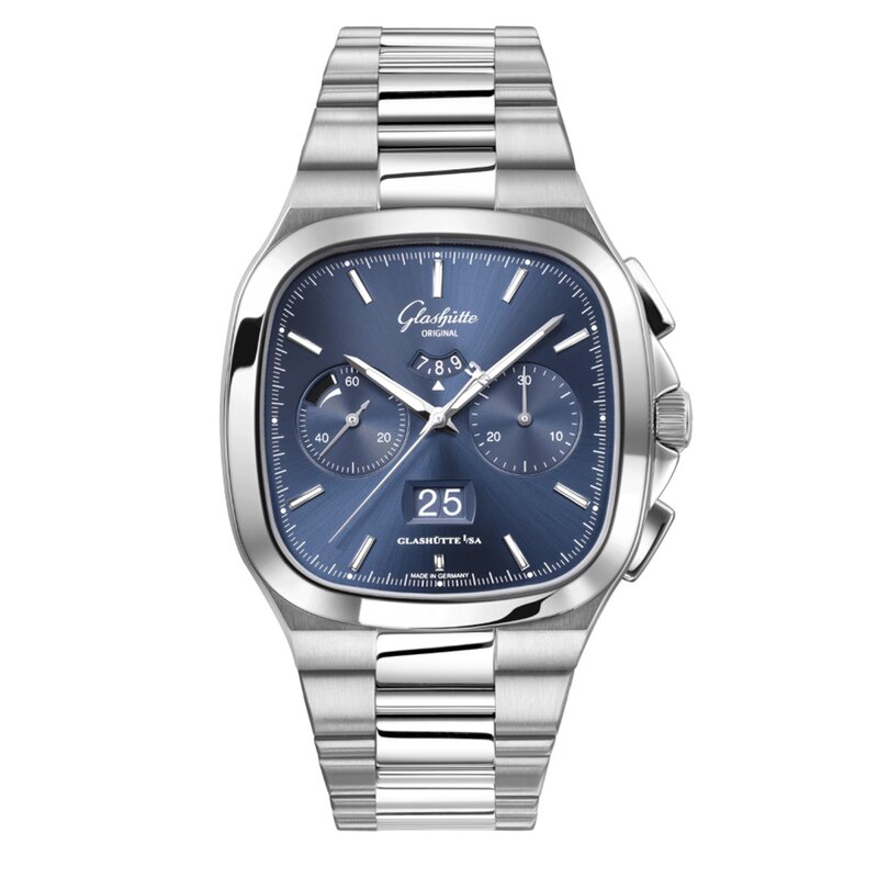 Glashütte Original Vintage Seventies Chronograph Panorama Date 40mm - 1-37-02-08-02-70 - 1