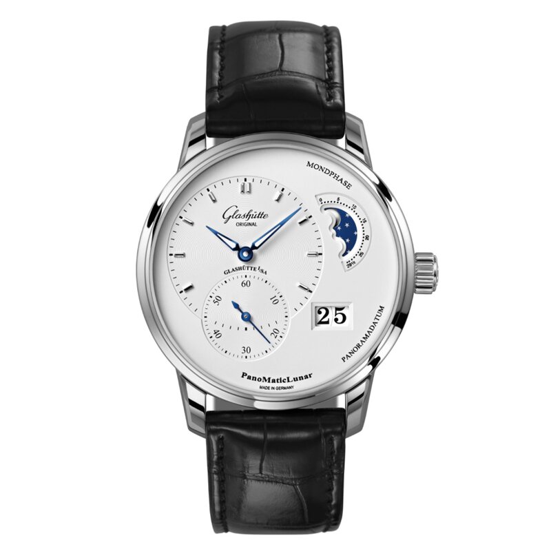 Glashütte Original Pano Panomaticlunar 40mm - 1-90-02-42-32-61 - 1