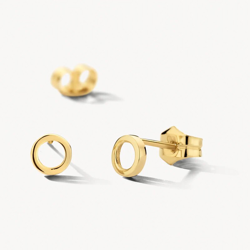 Blush oorbellen - 7244YGO - 4