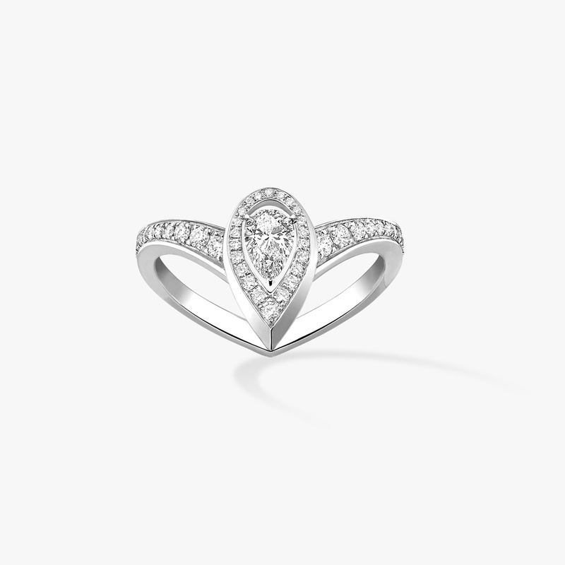 Messika Fiery verlovingsring - 12086WG - 1