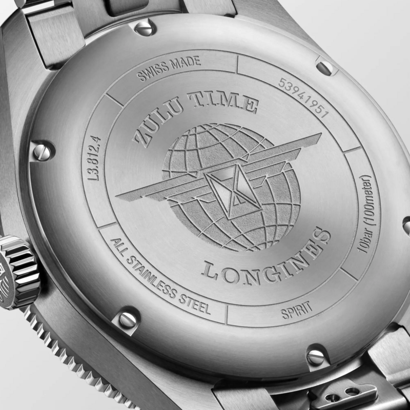 Longines Spirit Zulu Time 42mm - L3.812.4.93.6 - 2