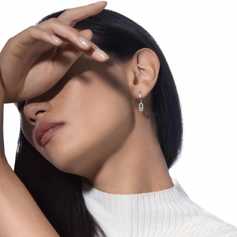 Messika Move Uno oorbellen - 12037WG - 2