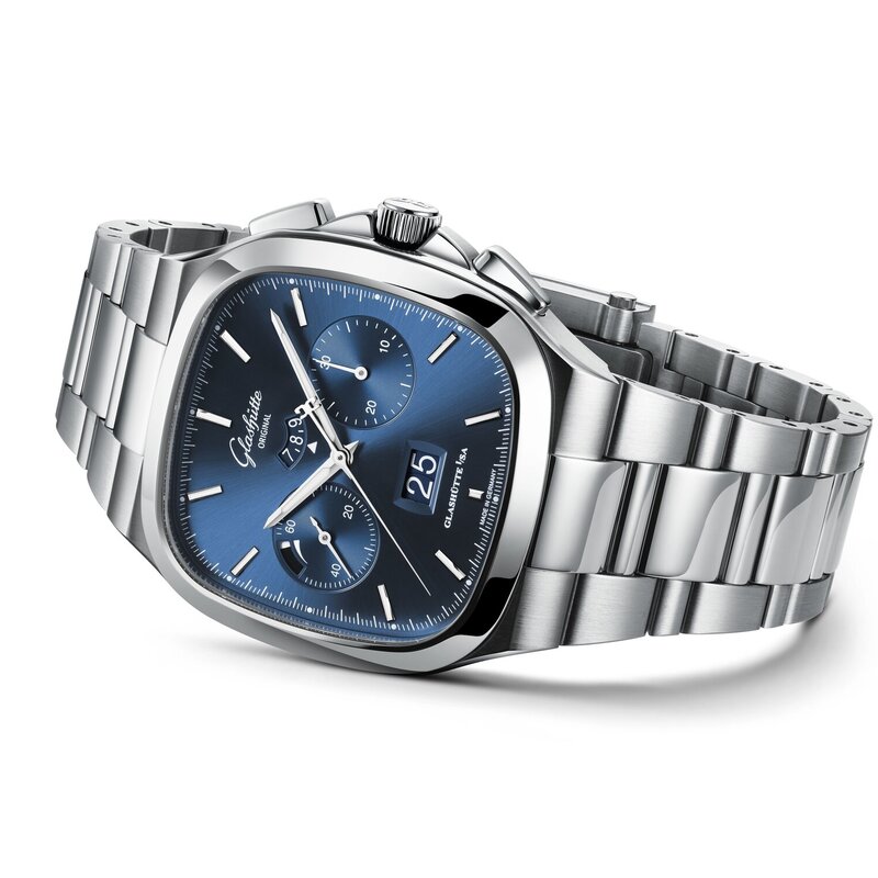 Glashütte Original Vintage Seventies Chronograph Panorama Date 40mm - 1-37-02-08-02-70 - 2