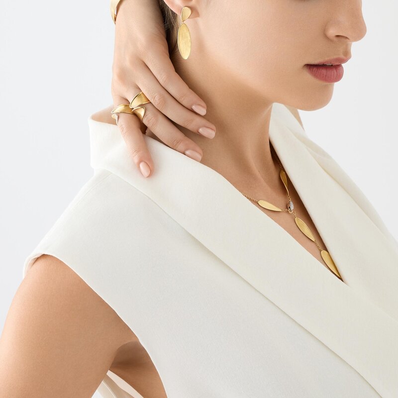 Marco Bicego Lunaria halsketting - CB2898BYW - 2