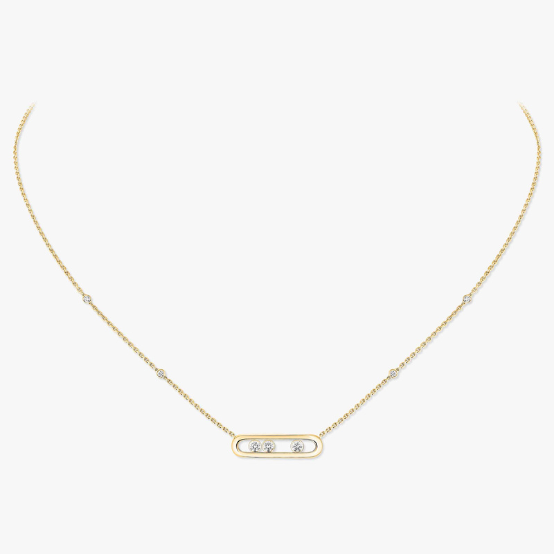 Messika Baby Move halsketting Messika Baby Move halsketting - 04323YG - 1