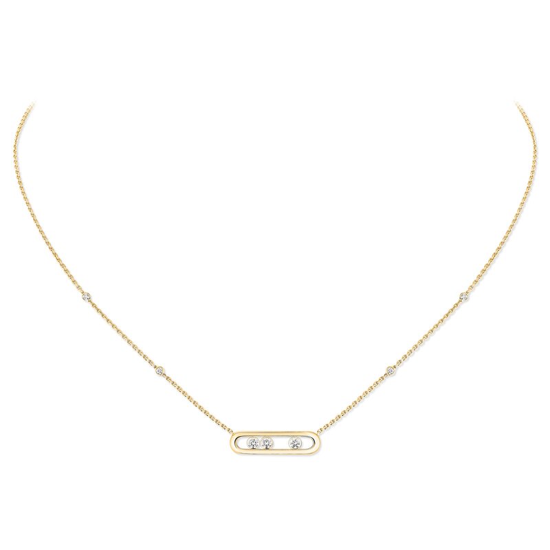 Messika Baby Move halsketting - 04323YG - 1