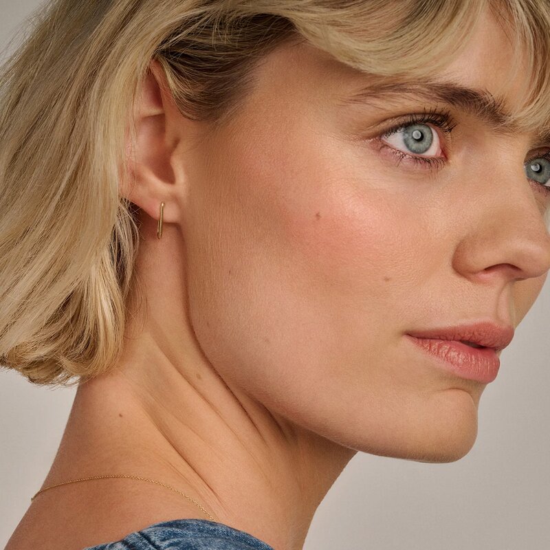 Blush oorbellen - 7380YGO - 5