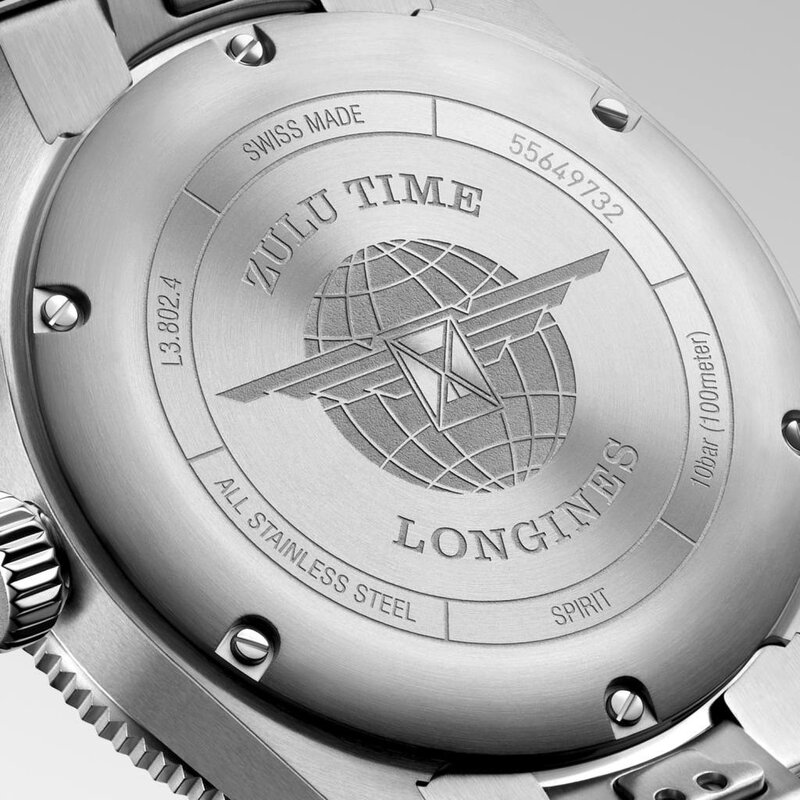 Longines Spirit Zulu Time 39mm Longines Spirit Zulu Time 39mm - L3.802.4.60.6 - 3