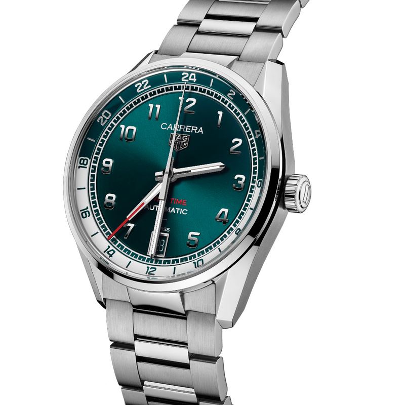 TAG Heuer Carrera Twin Time 41mm - WDA2114.BA0043 - 2