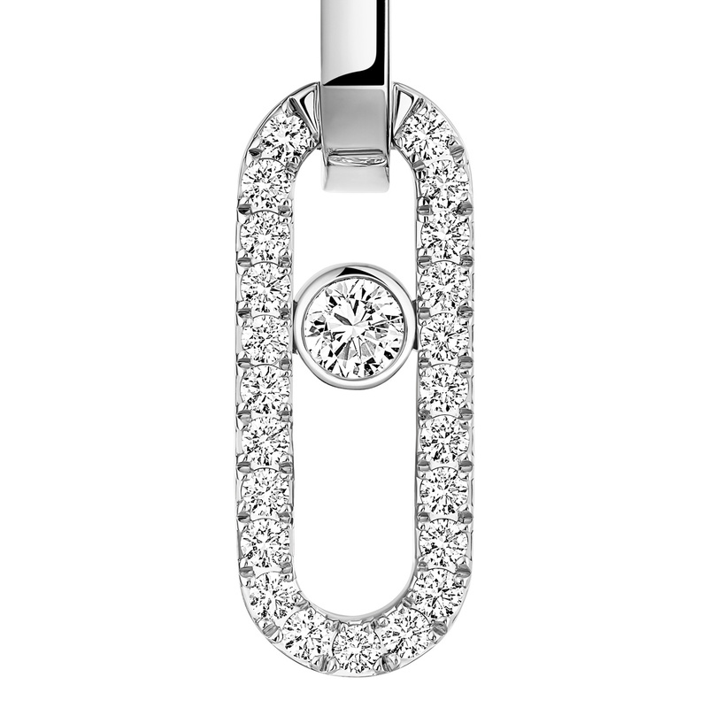 Messika Move Link oorbellen - 12469WG - 4