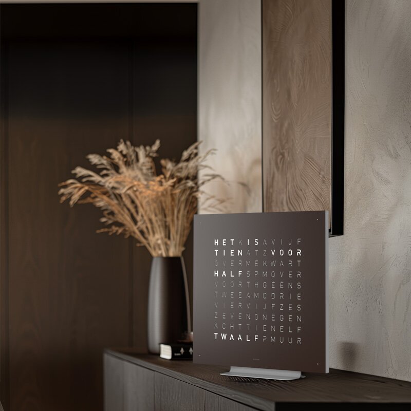 Qlocktwo Earth 45 Espresso Limited Edition - QT4NLESLE - 3