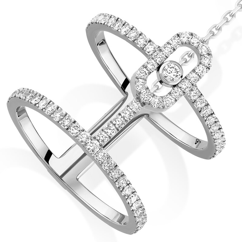 Messika Move Uno ring Messika Move Uno ring - 12857WG - 3