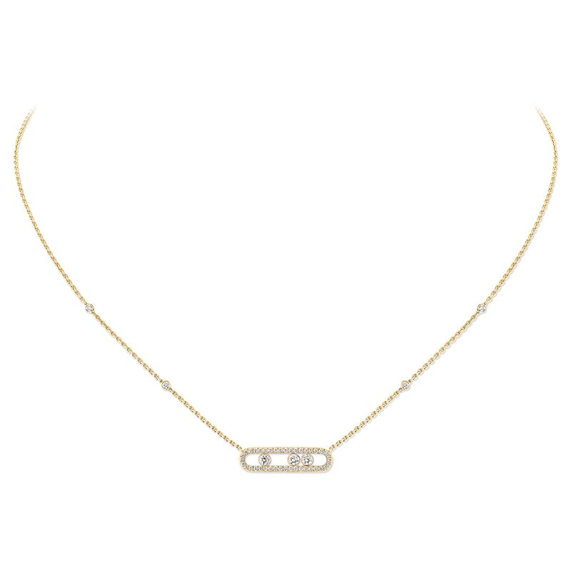 Messika Baby Move halsketting - 04322YG - 1