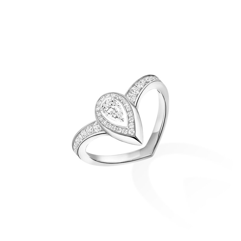 Messika Fiery verlovingsring - 12086WG - 2