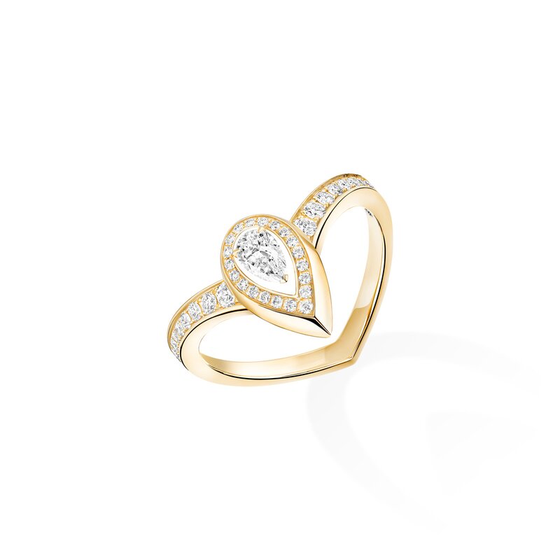 Messika Fiery verlovingsring - 12086YG - 2