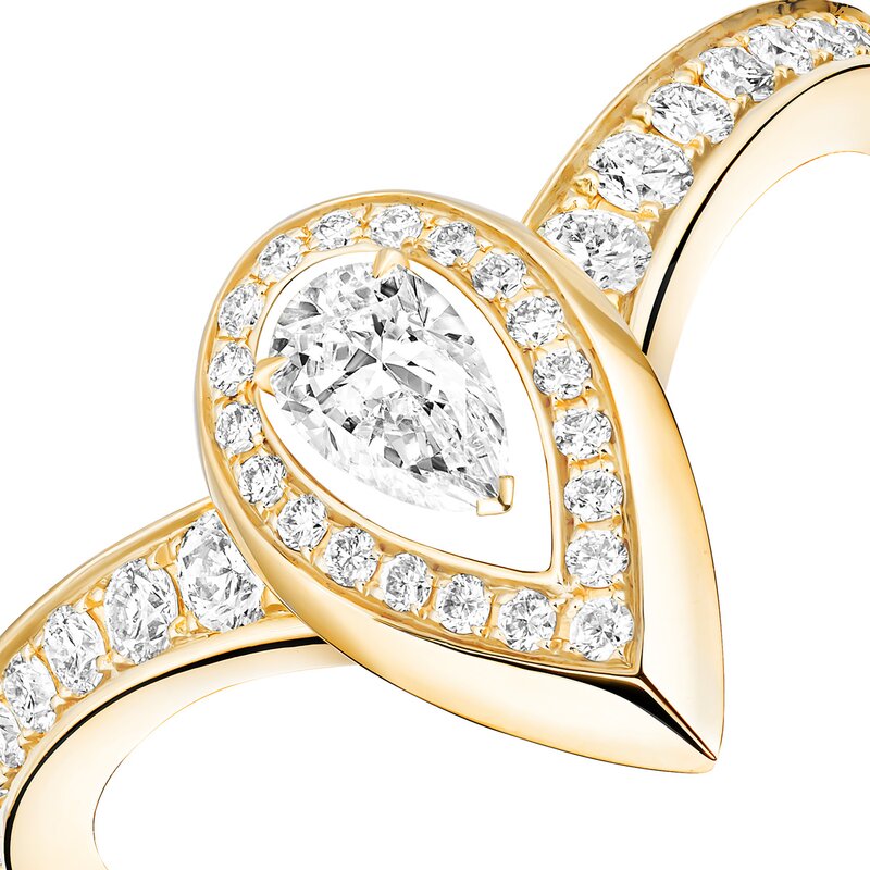 Messika Fiery verlovingsring - 12086YG - 3