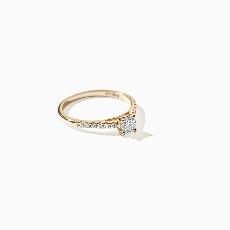 Blush Lab Diamonds ring - LG1006Y - 1