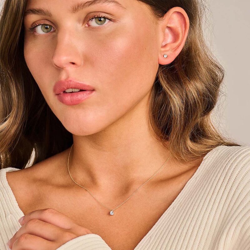 Blush Lab Diamonds halsketting - LG3001Y - 2