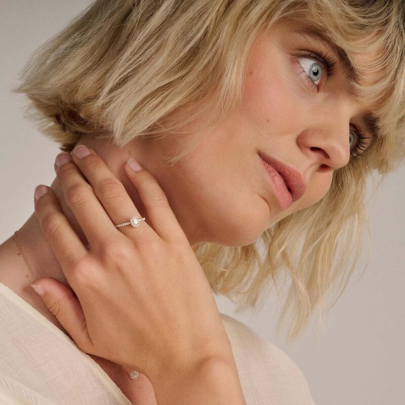 Blush Lab Diamonds ring - LG1045Y - 3