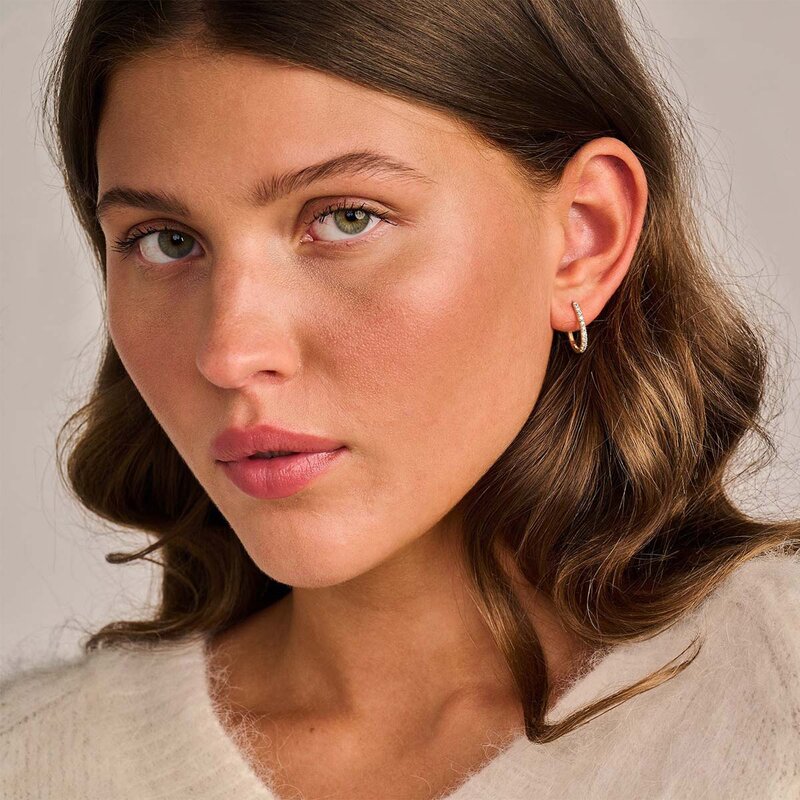 Blush Lab Diamonds oorbellen - LG7006Y - 4