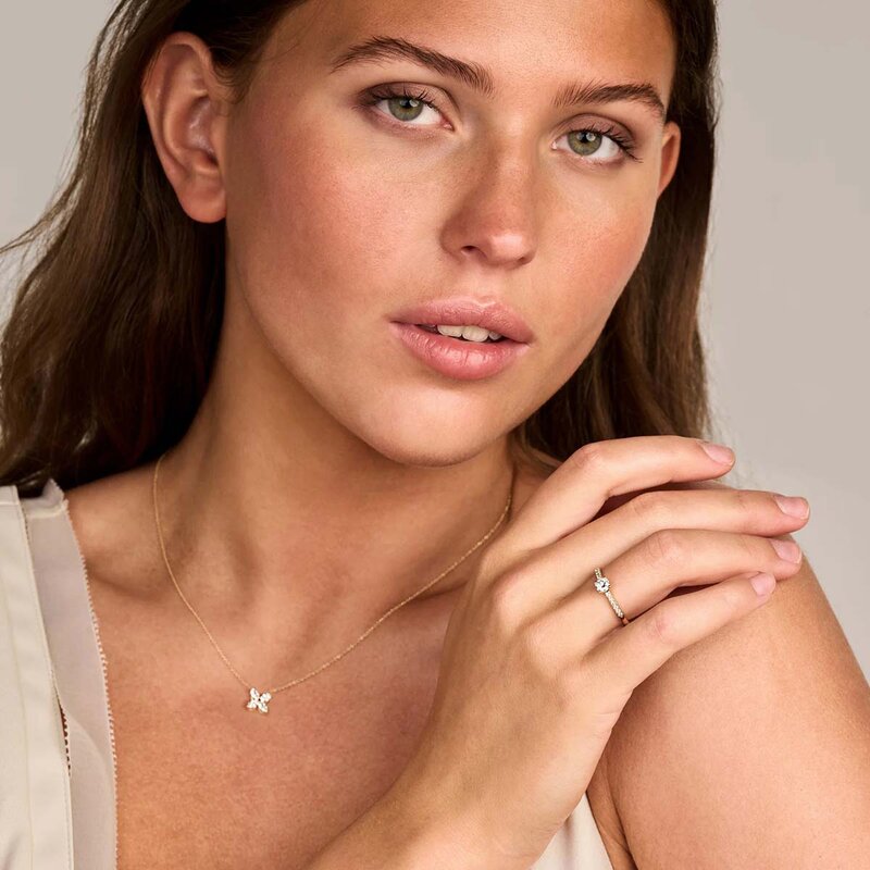 Blush Lab Diamonds ring - LG1018Y - 3