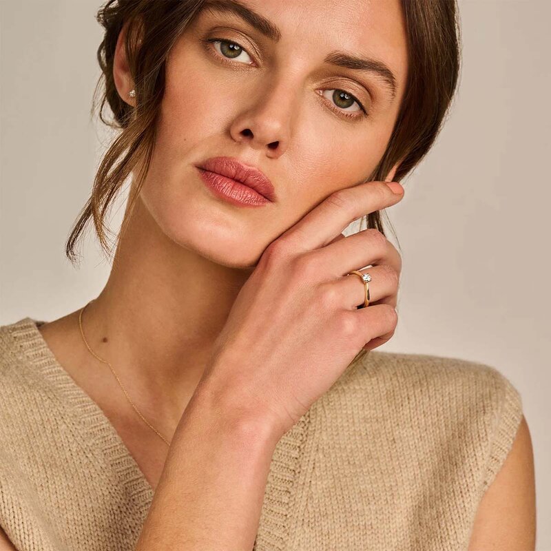 Blush Lab Diamonds ring - LG1002Y - 3