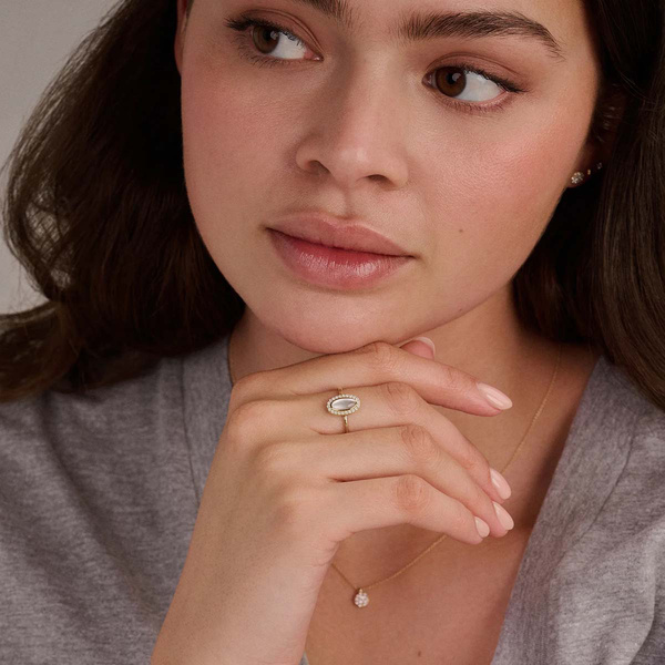 Blush Gold Jewels ring