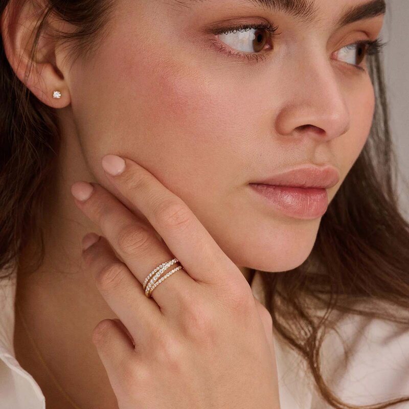 Blush Lab Diamonds ring - LG1057Y - 3