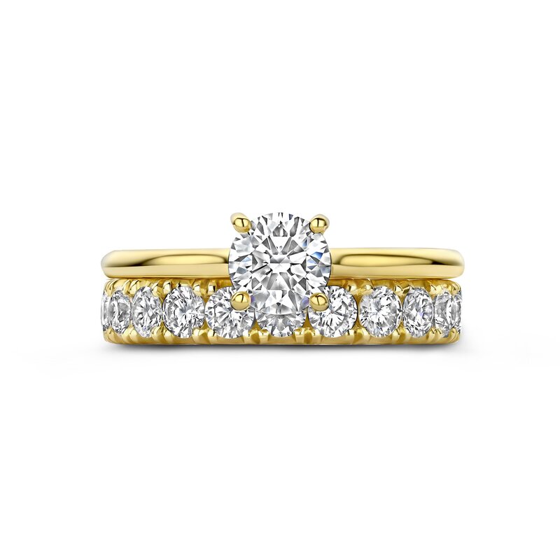 Treasured by Lien Solo verlovingsring - BR4-13-S-G/70 - 4