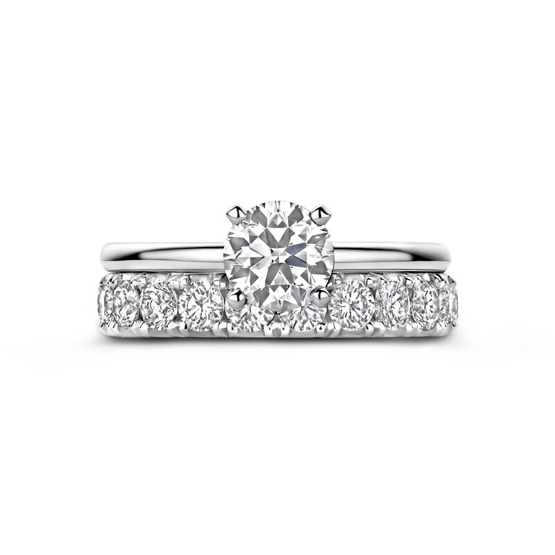 Treasured by Lien Solo verlovingsring Treasured by Lien Solo verlovingsring - BR4-13-C-W/90 - 4