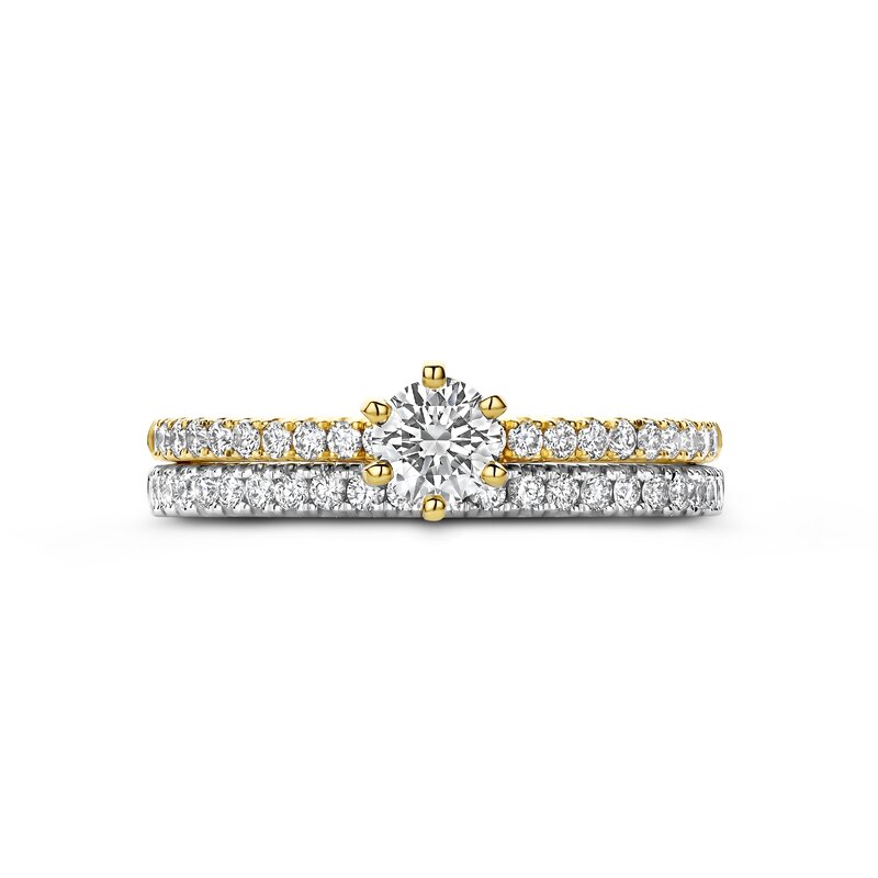 Treasured by Lien Pavé verlovingsring - BR6-23-C-G/30 - 4