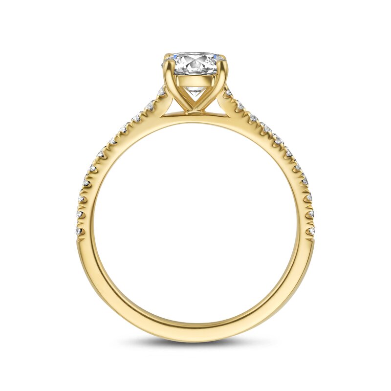 Treasured by Lien Pavé verlovingsring Treasured by Lien Pavé verlovingsring - BR4-23-S-G/70 - 3