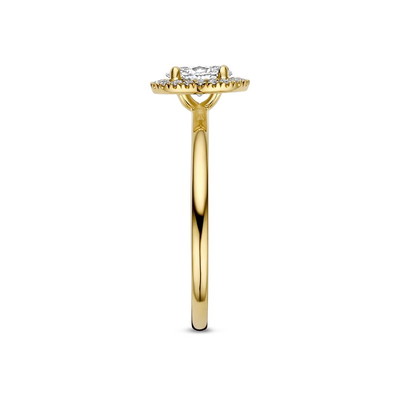 Treasured by Lien Halo verlovingsring - OV4-14-C-G/50 - 2