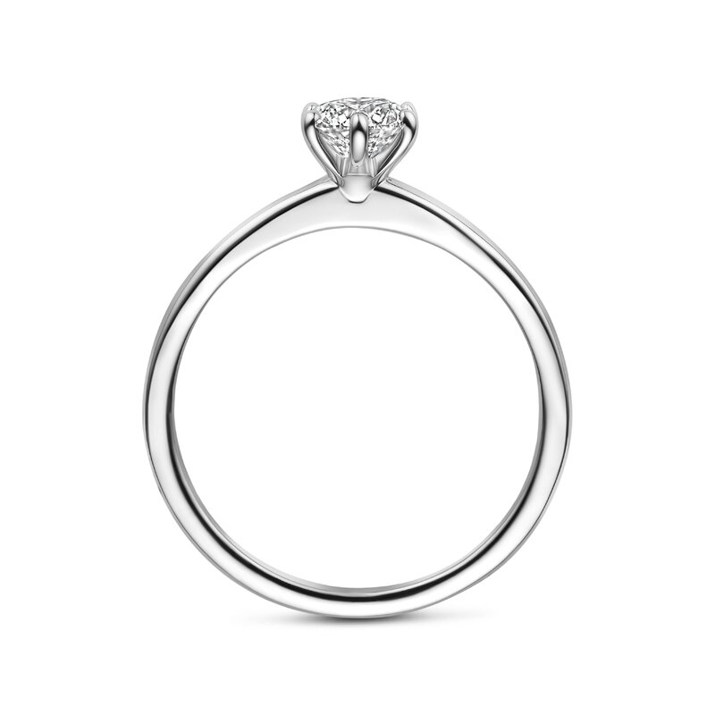 Treasured by Lien Solo verlovingsring - BR6-13-C-W/50 - 3