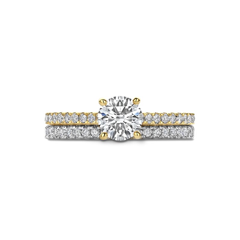 Treasured by Lien Pavé verlovingsring Treasured by Lien Pavé verlovingsring - BR4-23-S-G/70 - 4