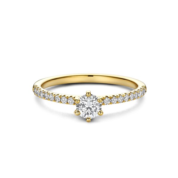 Treasured by Lien Pavé verlovingsring BR6-23-C-G/30