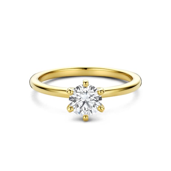 Treasured by Lien Solo verlovingsring BR6-13-C-G/70