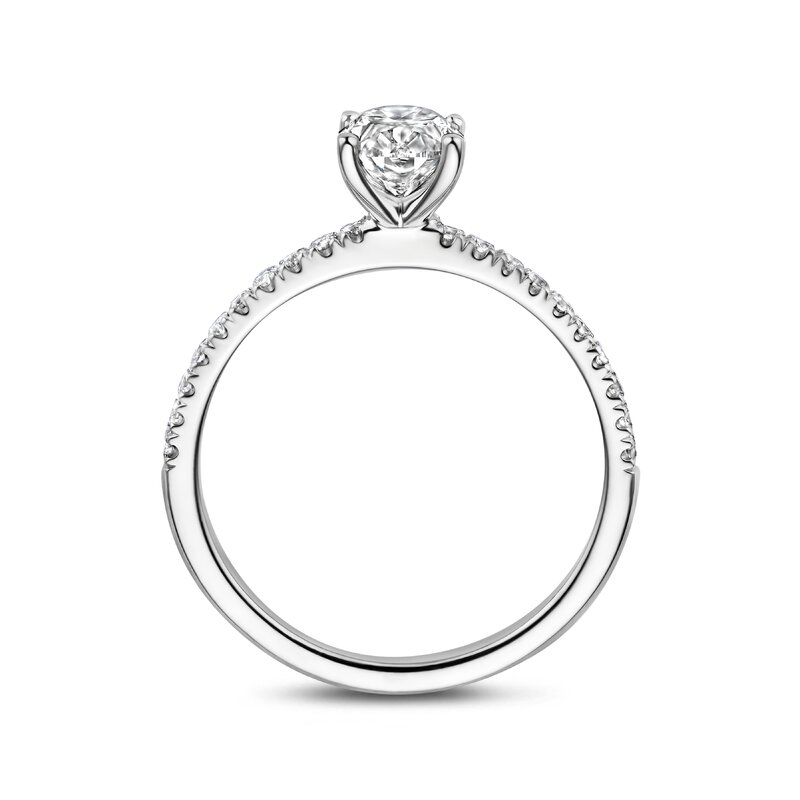 Treasured by Lien Pavé verlovingsring - OV4-23-C-W/90 - 3