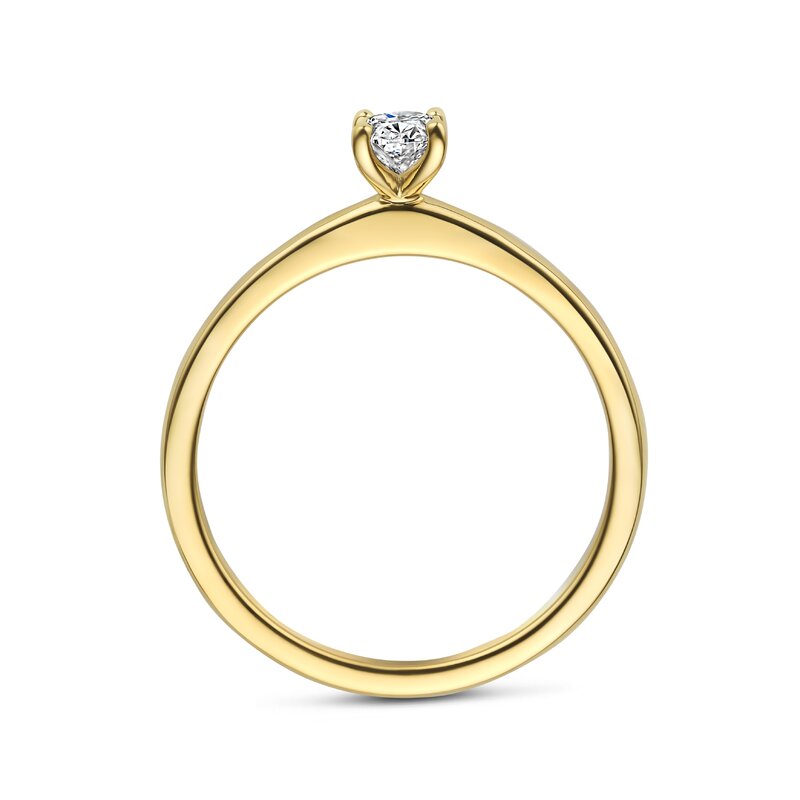 Treasured by Lien Solo verlovingsring - OV4-13-C-G/30 - 3