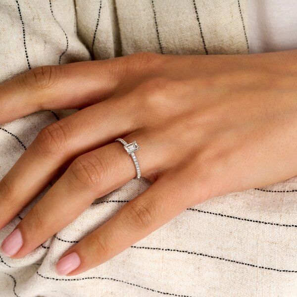 Treasured by Lien Pavé verlovingsring EM4-23-C-W/50