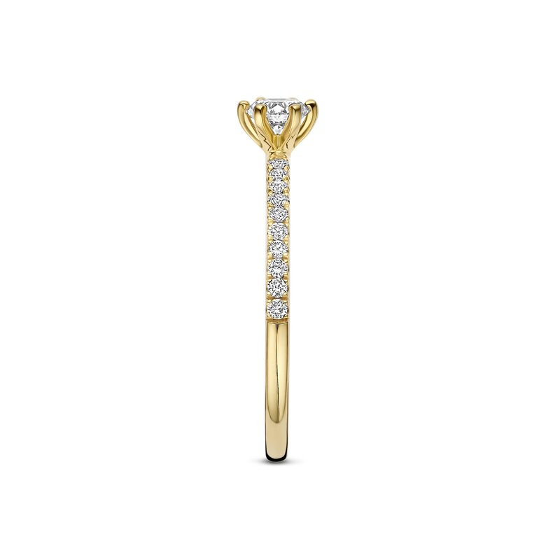 Treasured by Lien Pavé verlovingsring - BR6-23-C-G/30 - 2