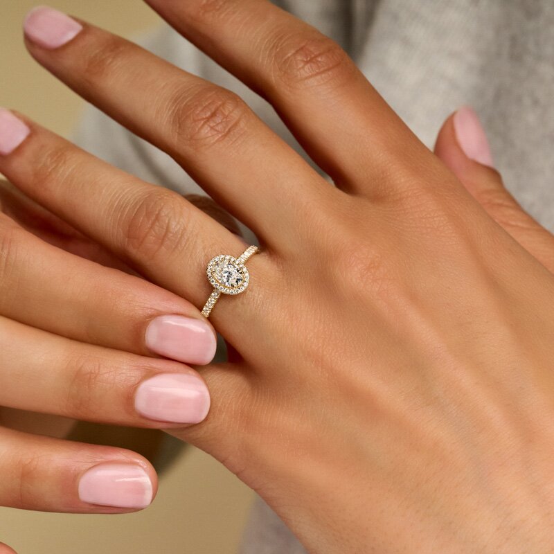 Treasured by Lien Icon verlovingsring - OV4-24-S-G/70 - 3
